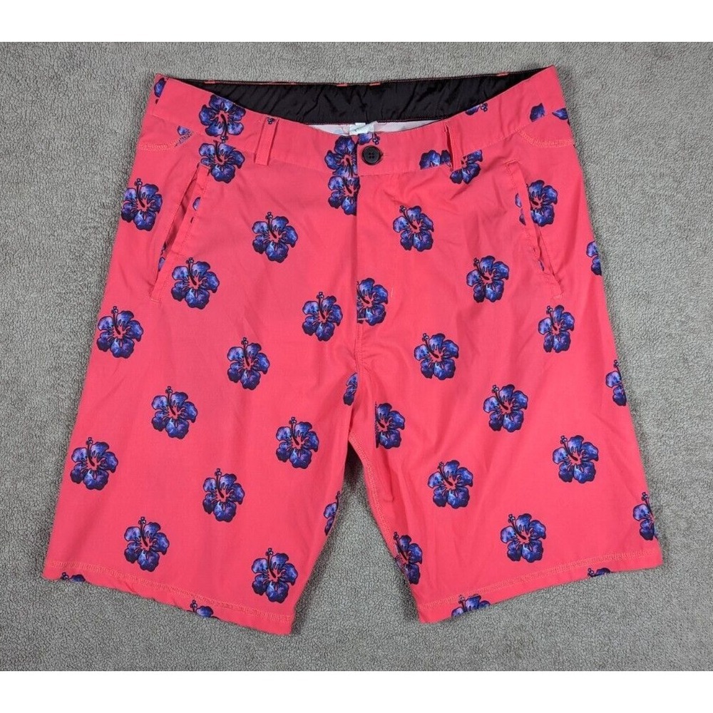 High Fashion By Freedom Flower Pint Print Men's size 32 Board Shorts